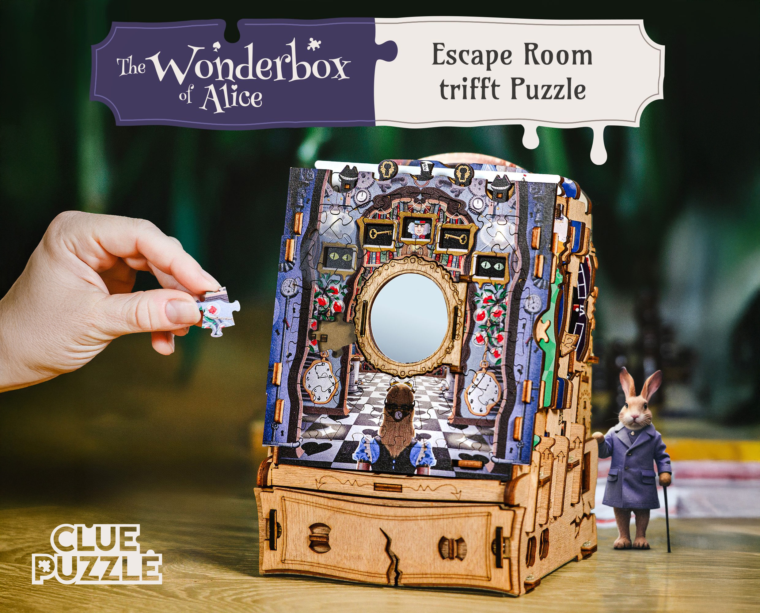 CluePuzzle Wonderbox of Alice