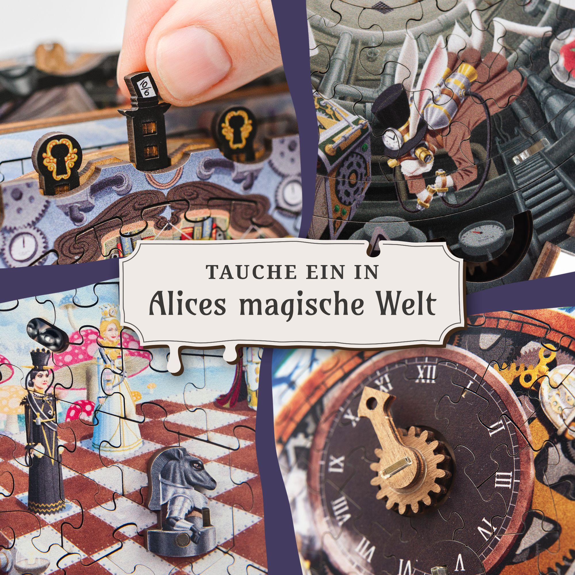 Intriguing mechanisms of the puzzle box