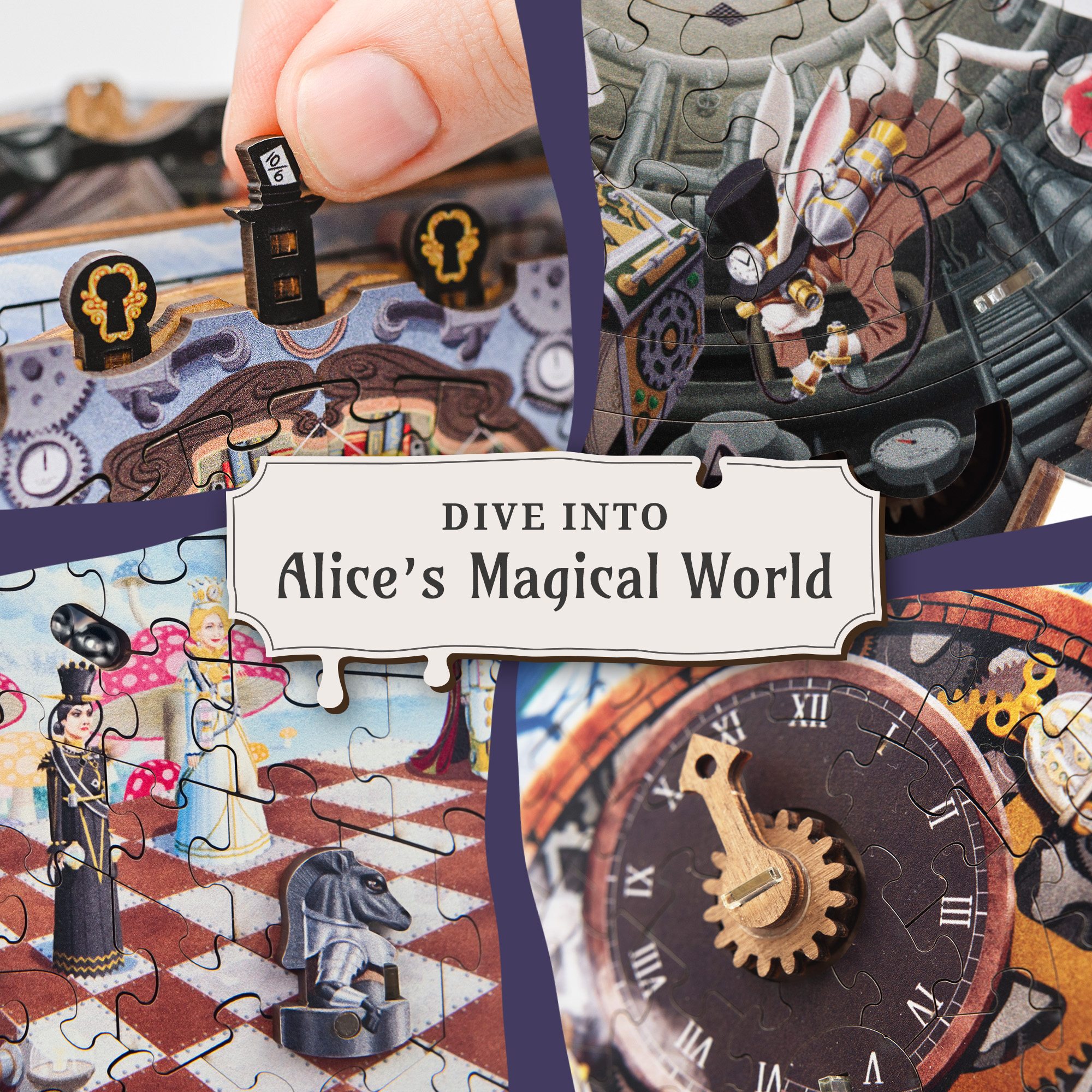 Intriguing mechanisms of the puzzle box