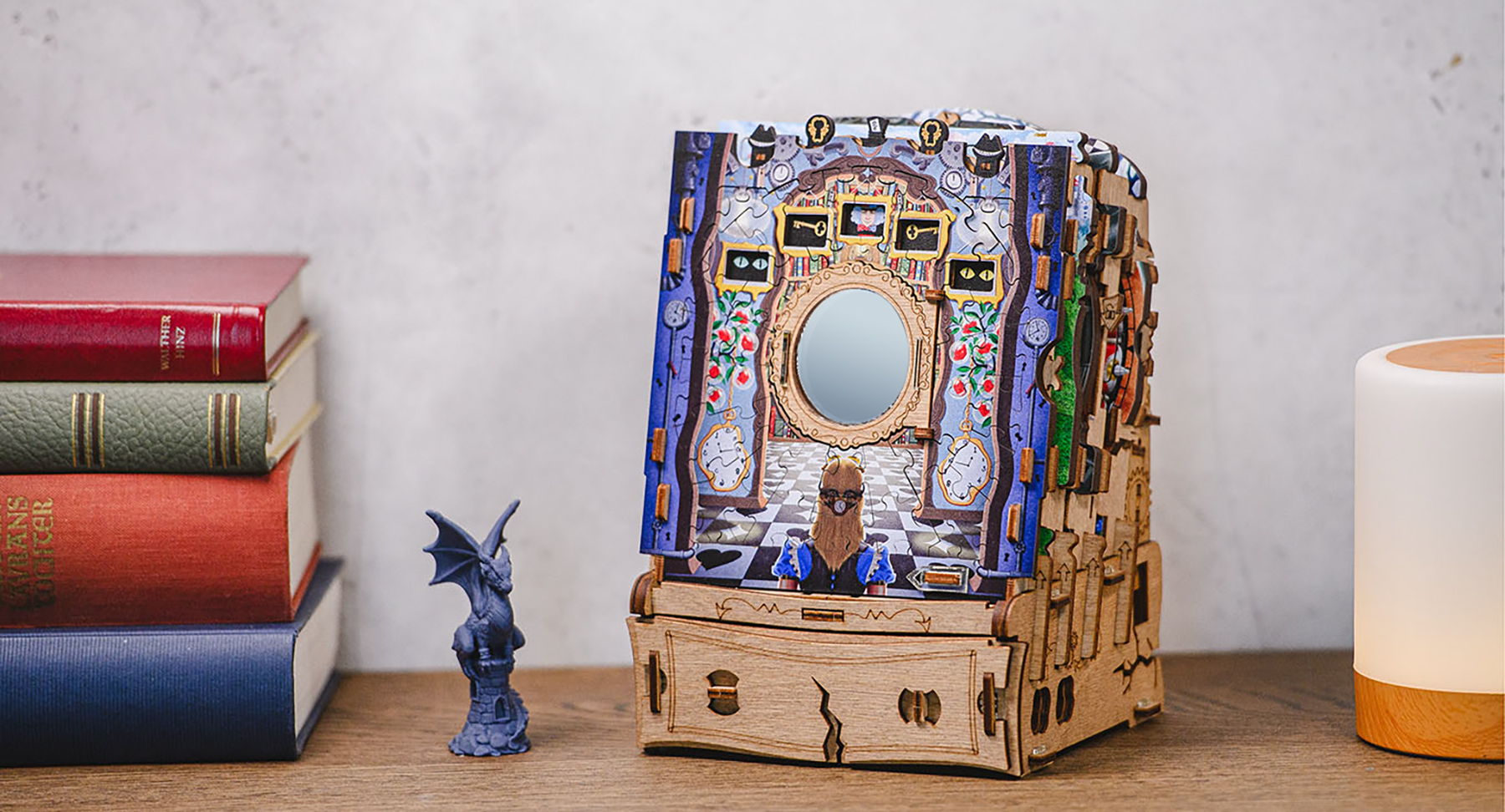 Puzzle box as home decor