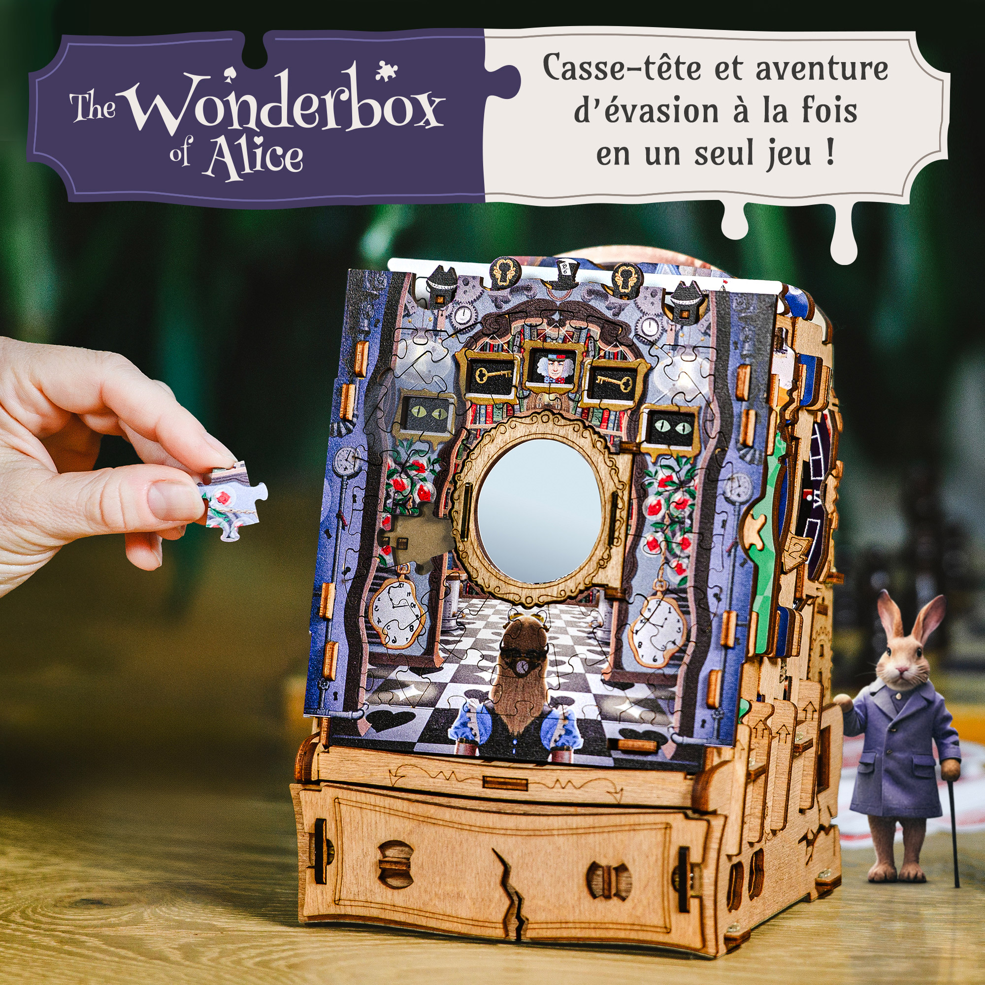 CluePuzzle Wonderbox of Alice